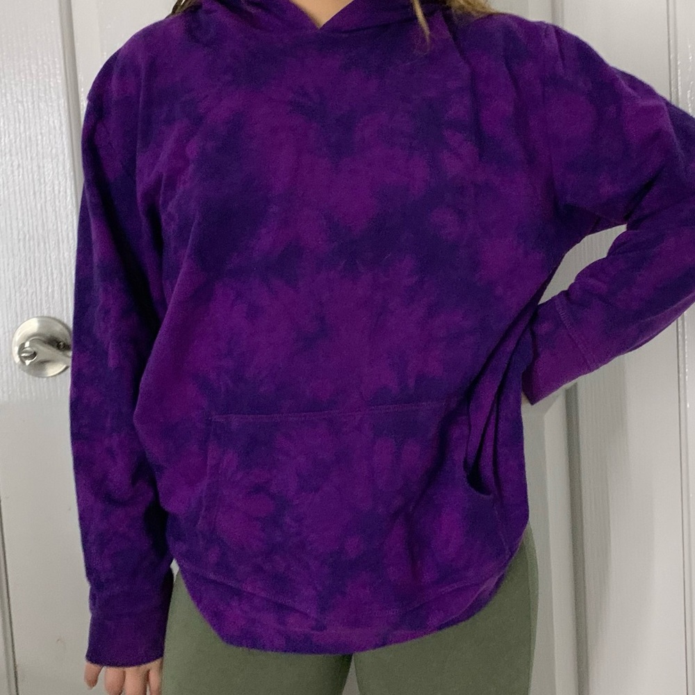 Purple sweatshirt